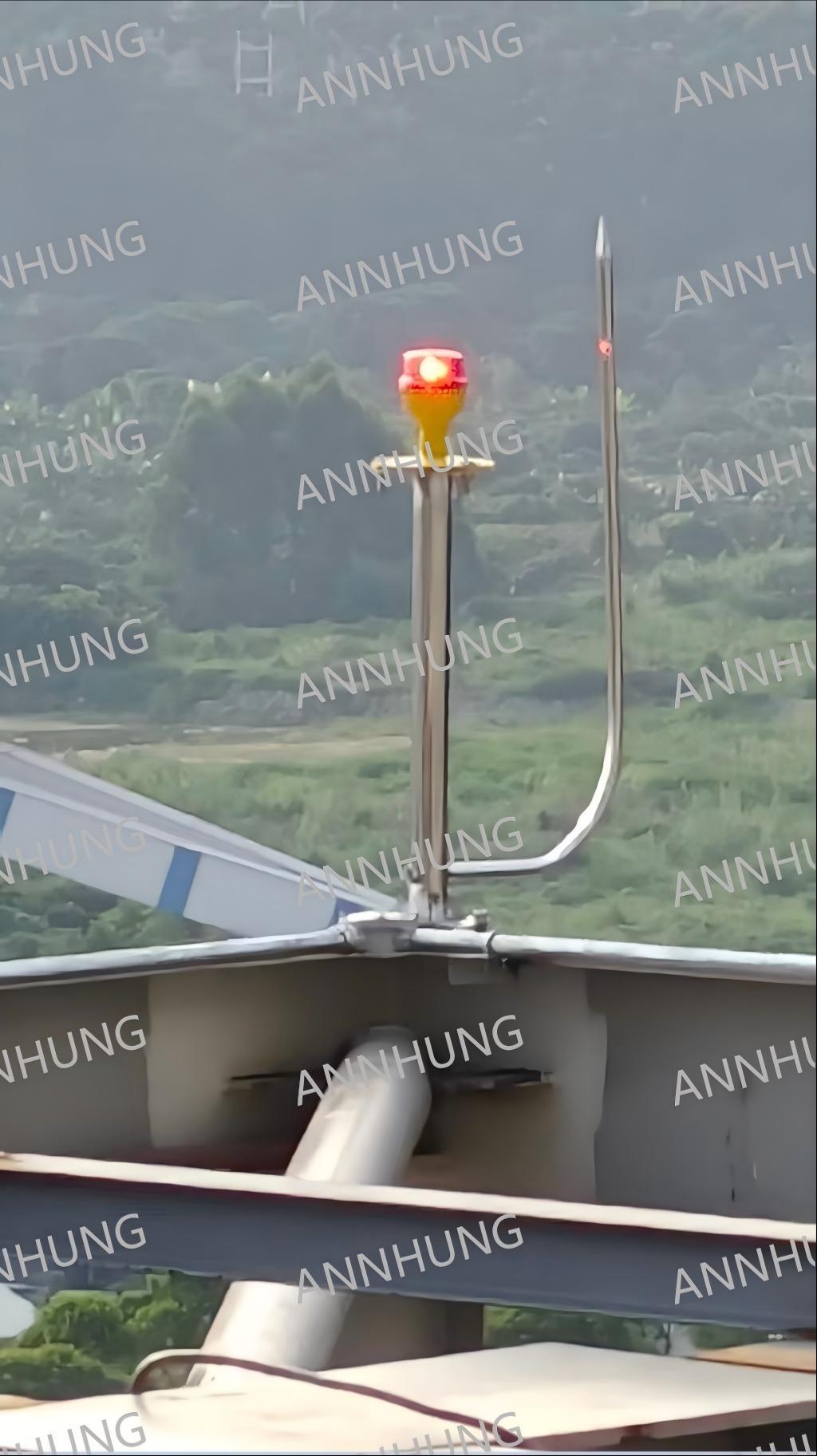 τελευταία εταιρεία περί AH-LI-B2 Low-Intensity L810 Aviation Obstruction Light — Installation Cases