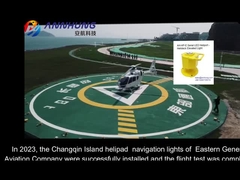 το αναγνωριστικό σήμα ελαφρύ Touchdown αερολιμένων ελικοδρομίων των οδηγήσεων 110V 240VAC και ανασηκώνει την περιοχή